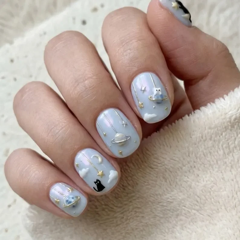 press on nails, custom press on nails, fake nails, Nails Art, stained glass nails, gold press on nails, 3d press on nails, luxury press on nails, handmade press on nails
