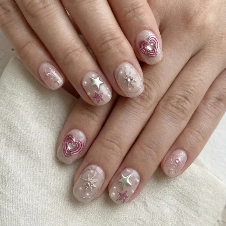 press on nails, custom press on nails, fake nails, Nails Art, stained glass nails, gold press on nails, 3d press on nails, luxury press on nails, handmade press on nails