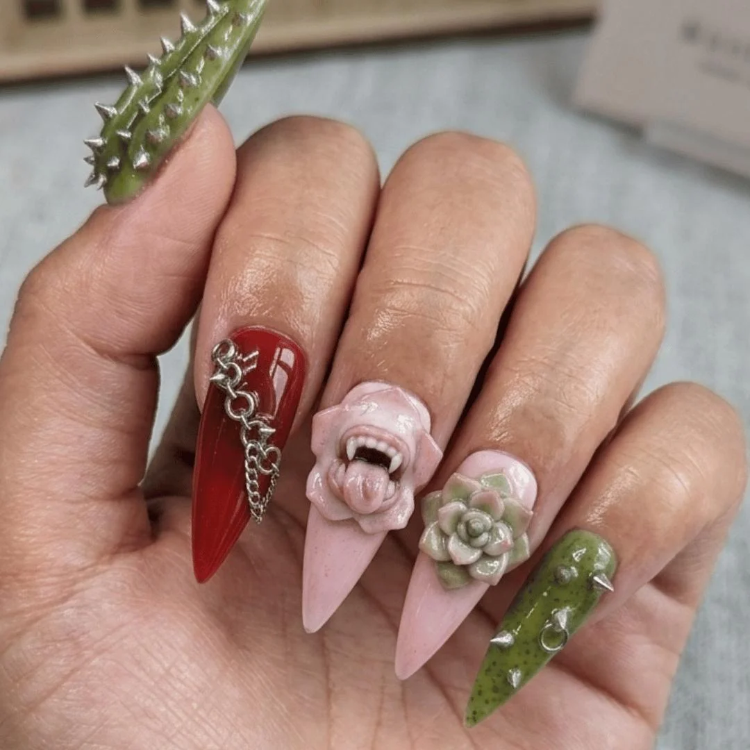 press on nails, custom press on nails, fake nails, Nails Art, stained glass nails, gold press on nails, 3d press on nails, luxury press on nails, handmade press on nails