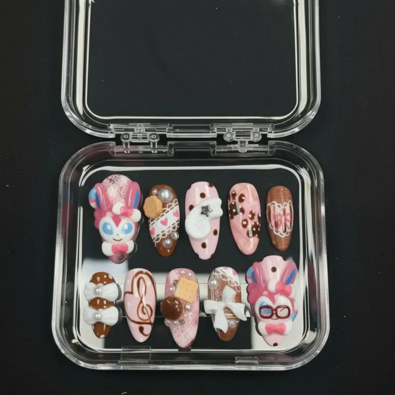 press on nails, custom press on nails, fake nails, Nails Art, stained glass nails, gold press on nails, 3d press on nails, luxury press on nails, handmade press on nails