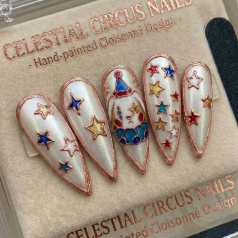 press on nails, custom press on nails, fake nails, Nails Art, stained glass nails, gold press on nails, 3d press on nails, luxury press on nails, handmade press on nails