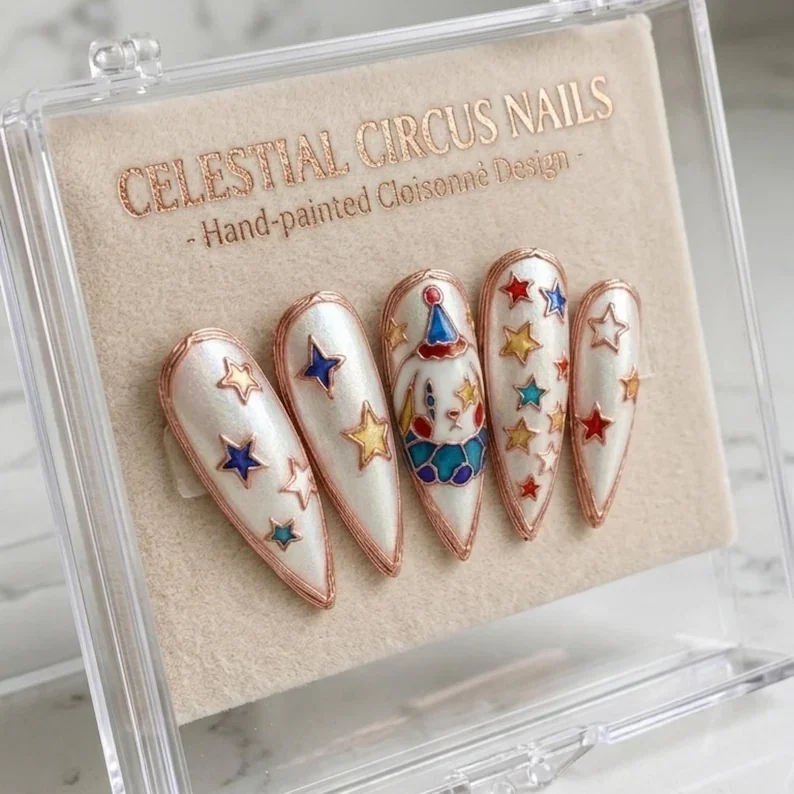 press on nails, custom press on nails, fake nails, Nails Art, stained glass nails, gold press on nails, 3d press on nails, luxury press on nails, handmade press on nails