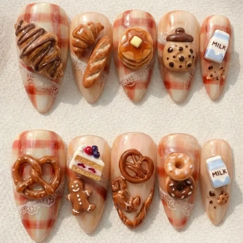 press on nails, custom press on nails, fake nails, Nails Art, stained glass nails, gold press on nails, 3d press on nails, luxury press on nails, handmade press on nails