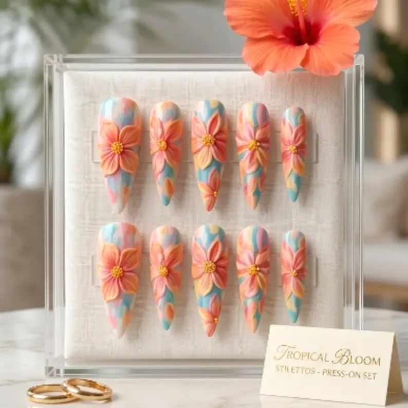 press on nails, custom press on nails, fake nails, Nails Art, stained glass nails, gold press on nails, 3d press on nails, luxury press on nails, handmade press on nails
