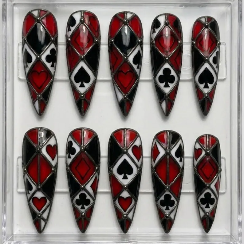 press on nails, custom press on nails, fake nails, Nails Art, stained glass nails, gold press on nails, 3d press on nails, luxury press on nails, handmade press on nails