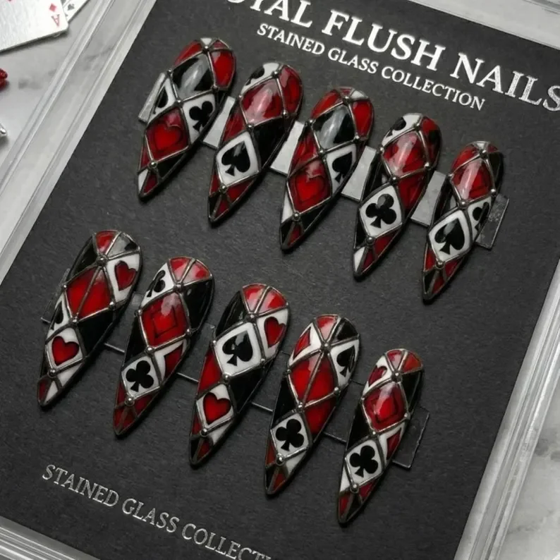press on nails, custom press on nails, fake nails, Nails Art, stained glass nails, gold press on nails, 3d press on nails, luxury press on nails, handmade press on nails