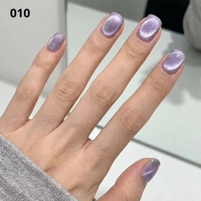 faux nail set, velvet cat eye nails, press on nails, custom press on nails, fake nails, Nails Art, stained glass nails, gold press on nails, 3d press on nails, luxury press on nails, handmade press on nails