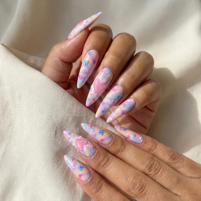 press on nails, custom press on nails, fake nails, Nails Art, stained glass nails, gold press on nails, 3d press on nails, luxury press on nails, handmade press on nails