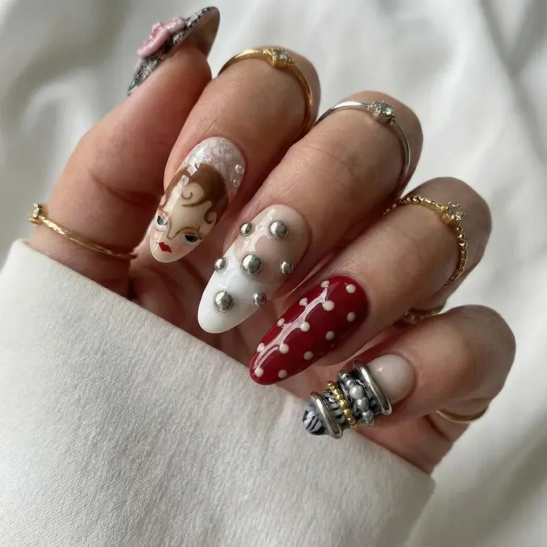 press on nails, custom press on nails, fake nails, Nails Art, stained glass nails, gold press on nails, 3d press on nails, luxury press on nails, handmade press on nails