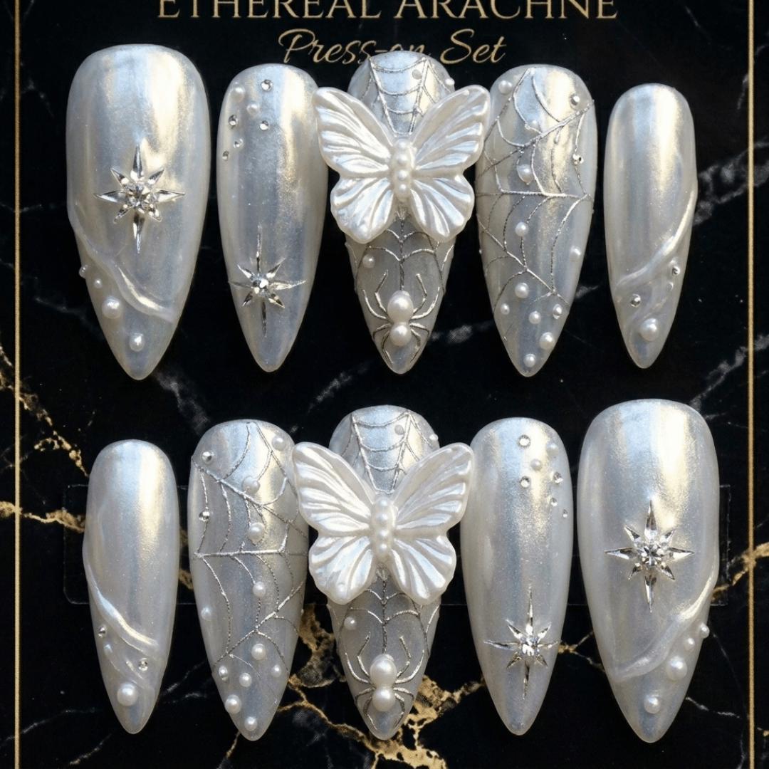 press on nails, custom press on nails, fake nails, Nails Art, stained glass nails, gold press on nails, 3d press on nails, luxury press on nails, handmade press on nails
