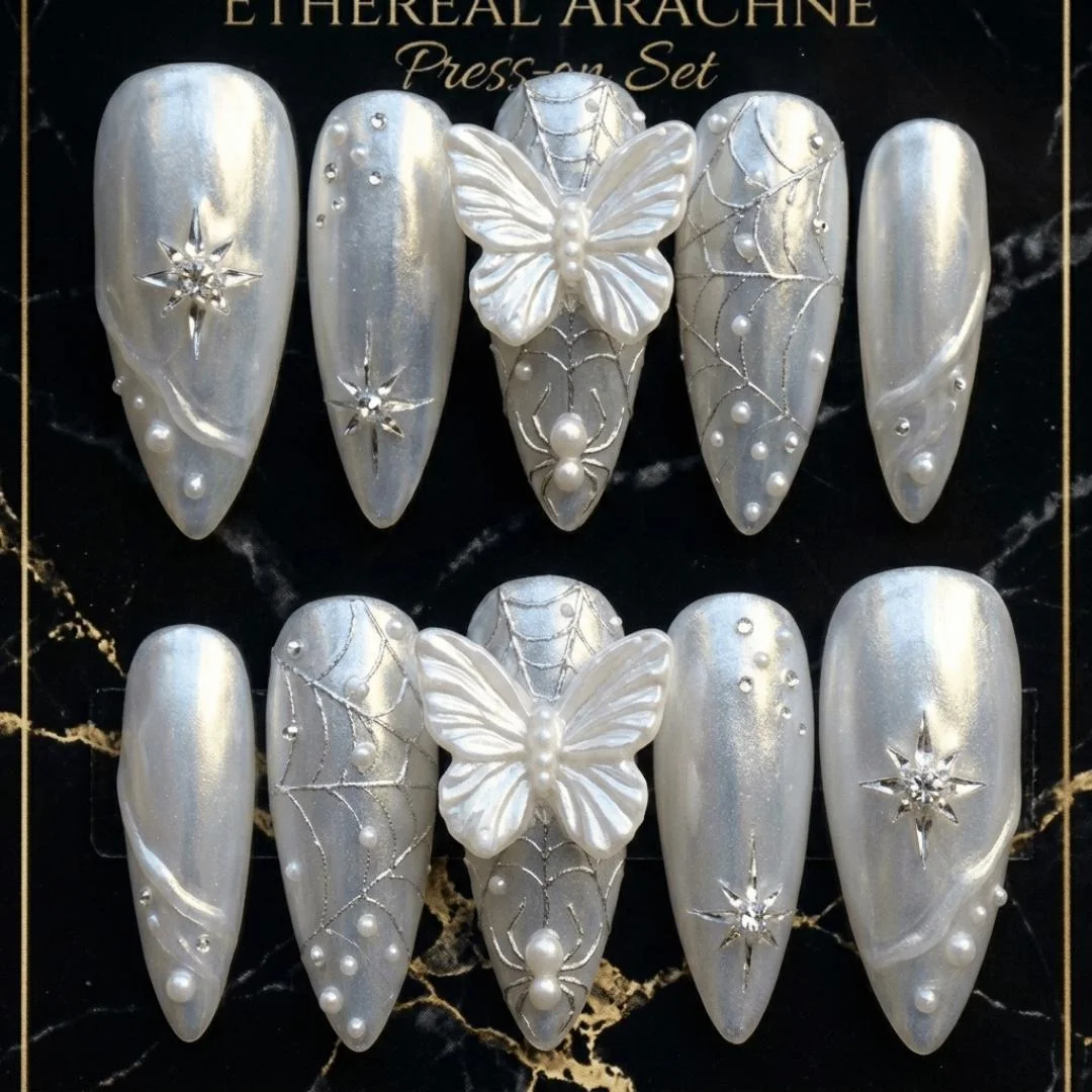 press on nails, custom press on nails, fake nails, Nails Art, stained glass nails, gold press on nails, 3d press on nails, luxury press on nails, handmade press on nails