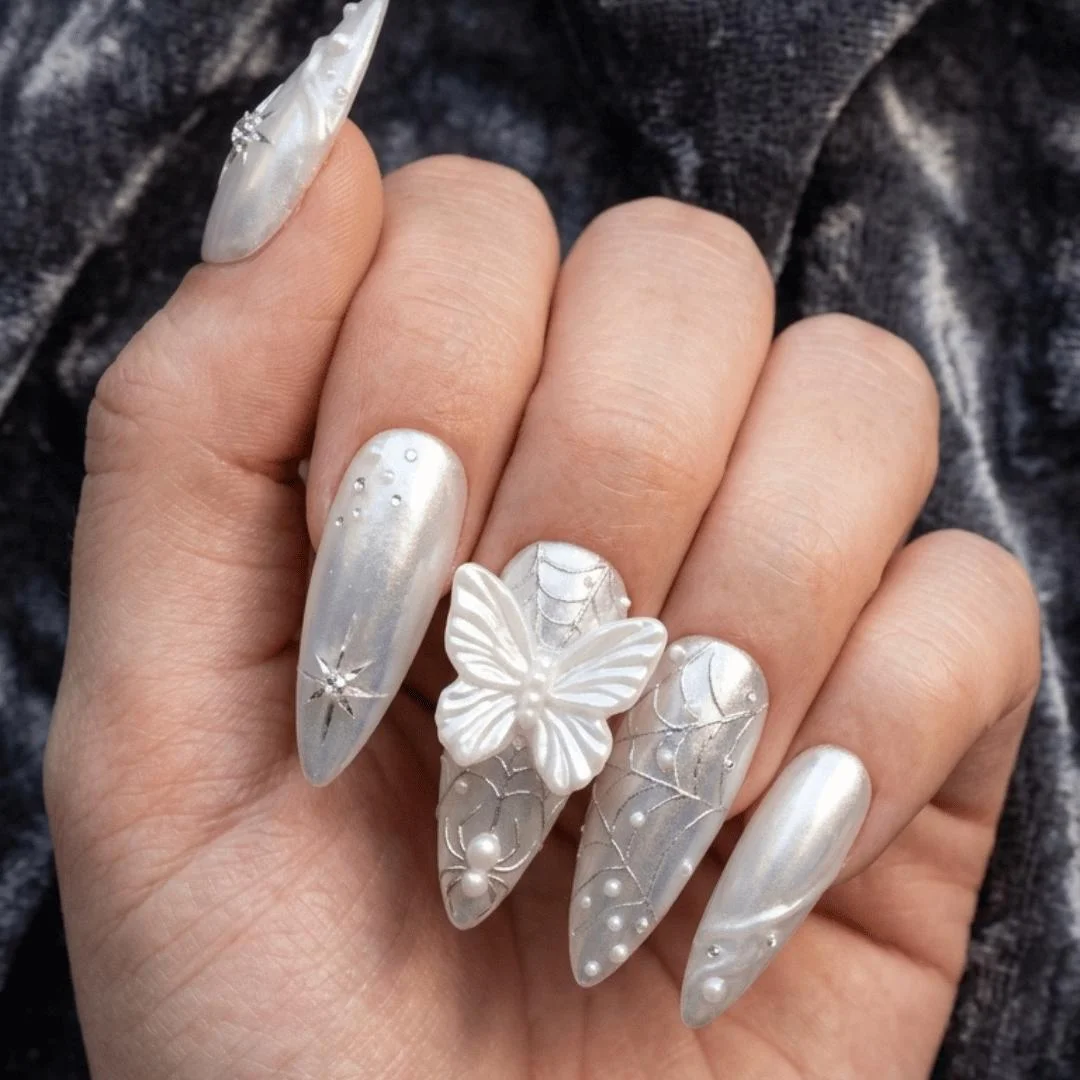 press on nails, custom press on nails, fake nails, Nails Art, stained glass nails, gold press on nails, 3d press on nails, luxury press on nails, handmade press on nails