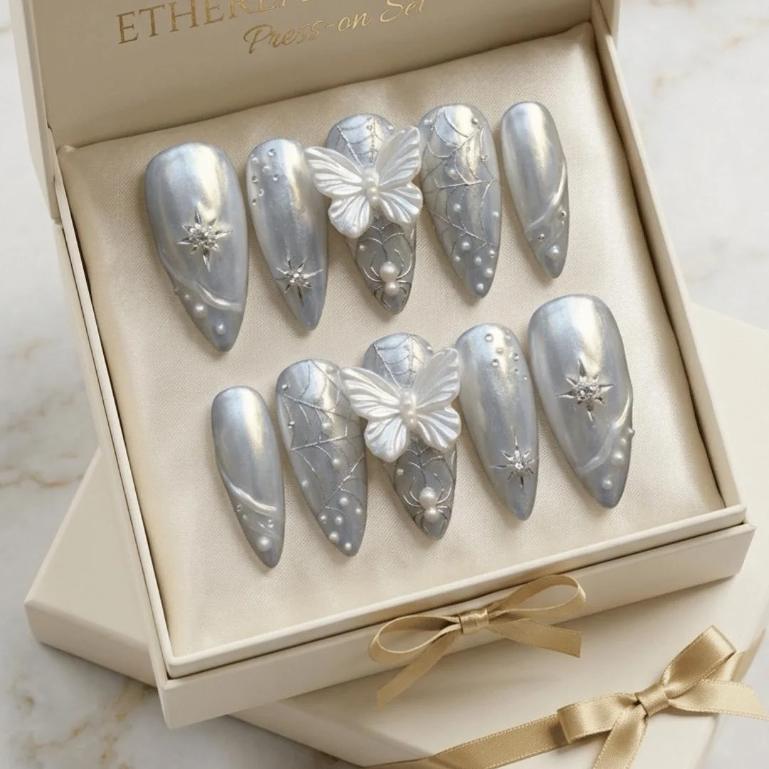 press on nails, custom press on nails, fake nails, Nails Art, stained glass nails, gold press on nails, 3d press on nails, luxury press on nails, handmade press on nails