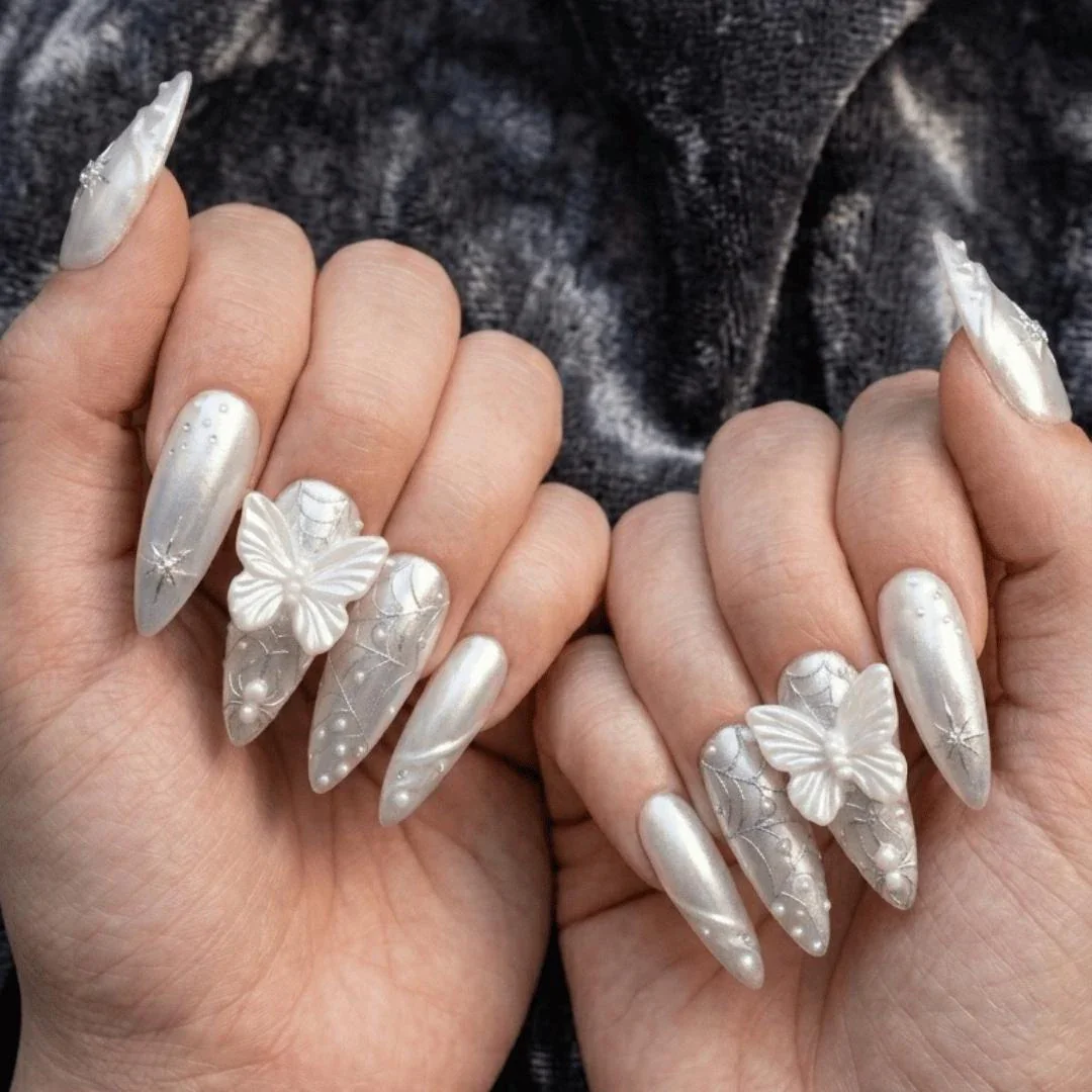 press on nails, custom press on nails, fake nails, Nails Art, stained glass nails, gold press on nails, 3d press on nails, luxury press on nails, handmade press on nails