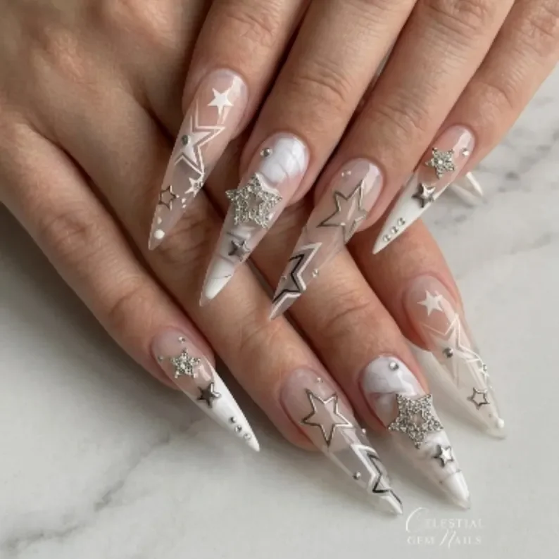 press on nails, custom press on nails, fake nails, Nails Art, stained glass nails, gold press on nails, 3d press on nails, luxury press on nails, handmade press on nails