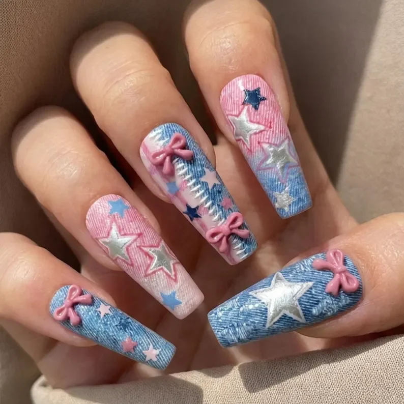 press on nails, custom press on nails, fake nails, Nails Art, stained glass nails, gold press on nails, 3d press on nails, luxury press on nails, handmade press on nails