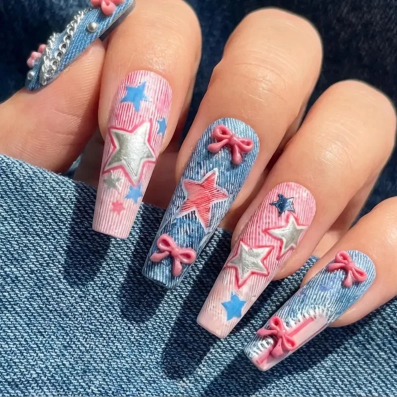 press on nails, custom press on nails, fake nails, Nails Art, stained glass nails, gold press on nails, 3d press on nails, luxury press on nails, handmade press on nails