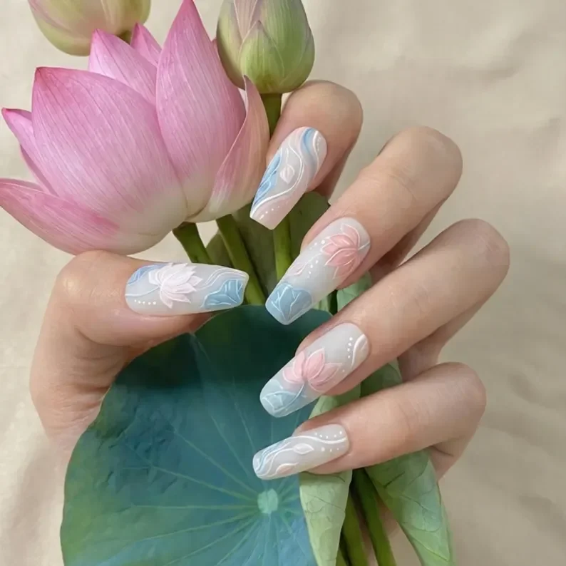 luxury matte, floral bridal, press on nails, custom press on nails, fake nails, Nails Art, stained glass nails, gold press on nails, 3d press on nails, luxury press on nails, handmade press on nails