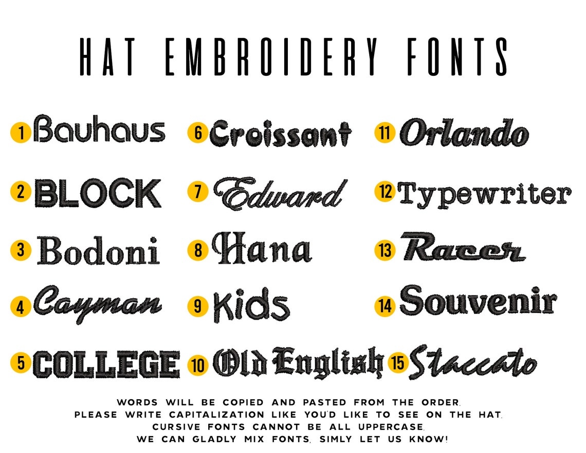 Custom Embroidered Hat , Personalized Dad Cap , Embroidery Logo baseball hat , Your own text monogram , Bachelorette , Small business Merch - Media 3