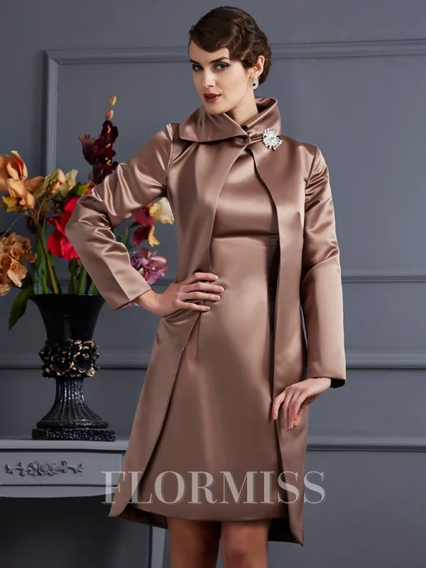 Satin Long Sleeves Special Occasion Wrap