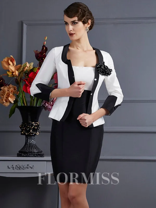 Taffeta 3/4 Sleeves Special Occasion Wrap