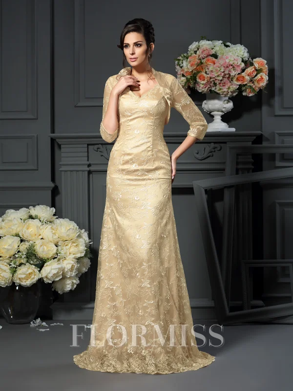 Net 3/4 Sleeves Special Occasion Wrap