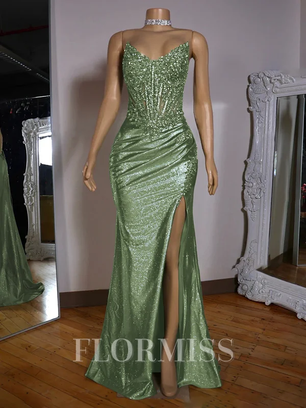 Sheath Sweetheart Pleated Sweep Train Corset Dress