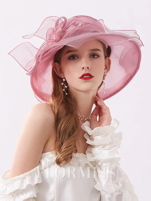 Ladies' Beautiful Silk Flower Kentucky Derby Hats/Tea Party Hats