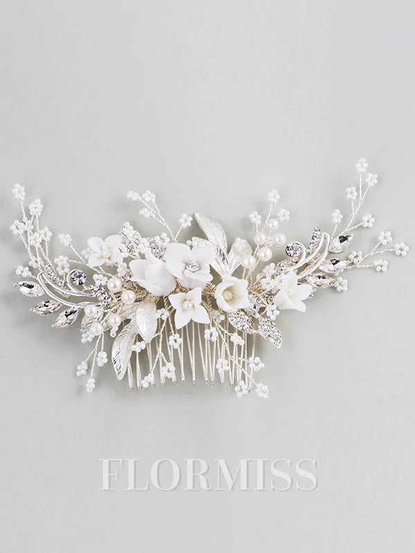 Bright Czech Imitation Pearl Headpieces