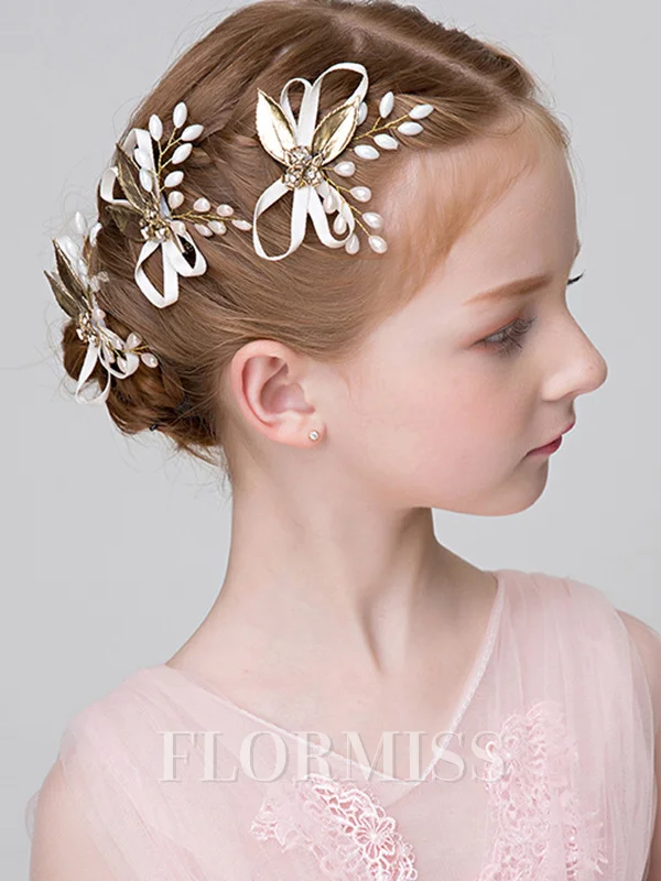 Beautiful Alloy With Bowknot Combs&Barrettes