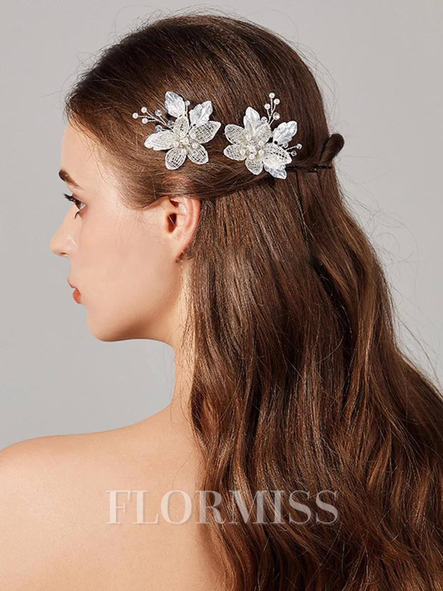 Unique Alloy Imitation Pearl Headpieces