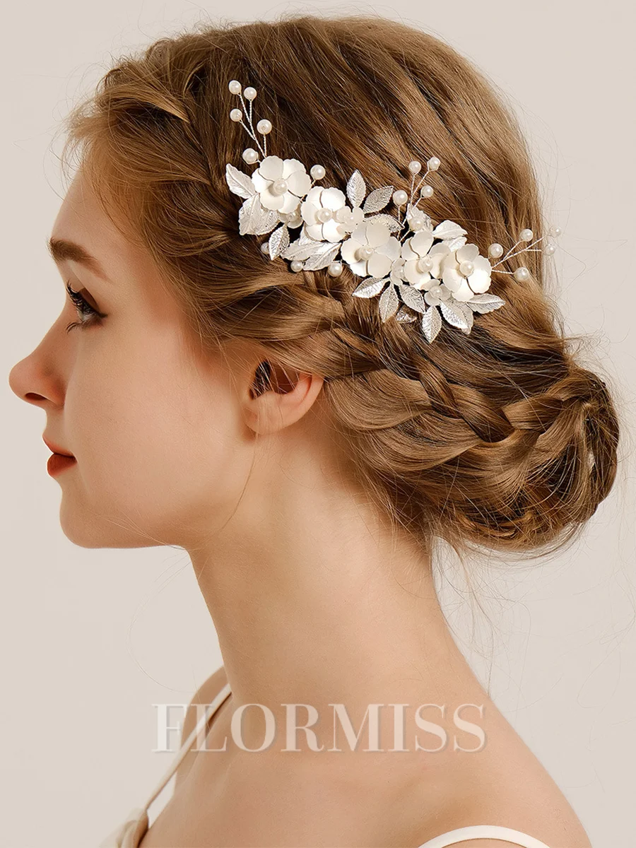 Unique Alloy Imitation Pearl Headpieces