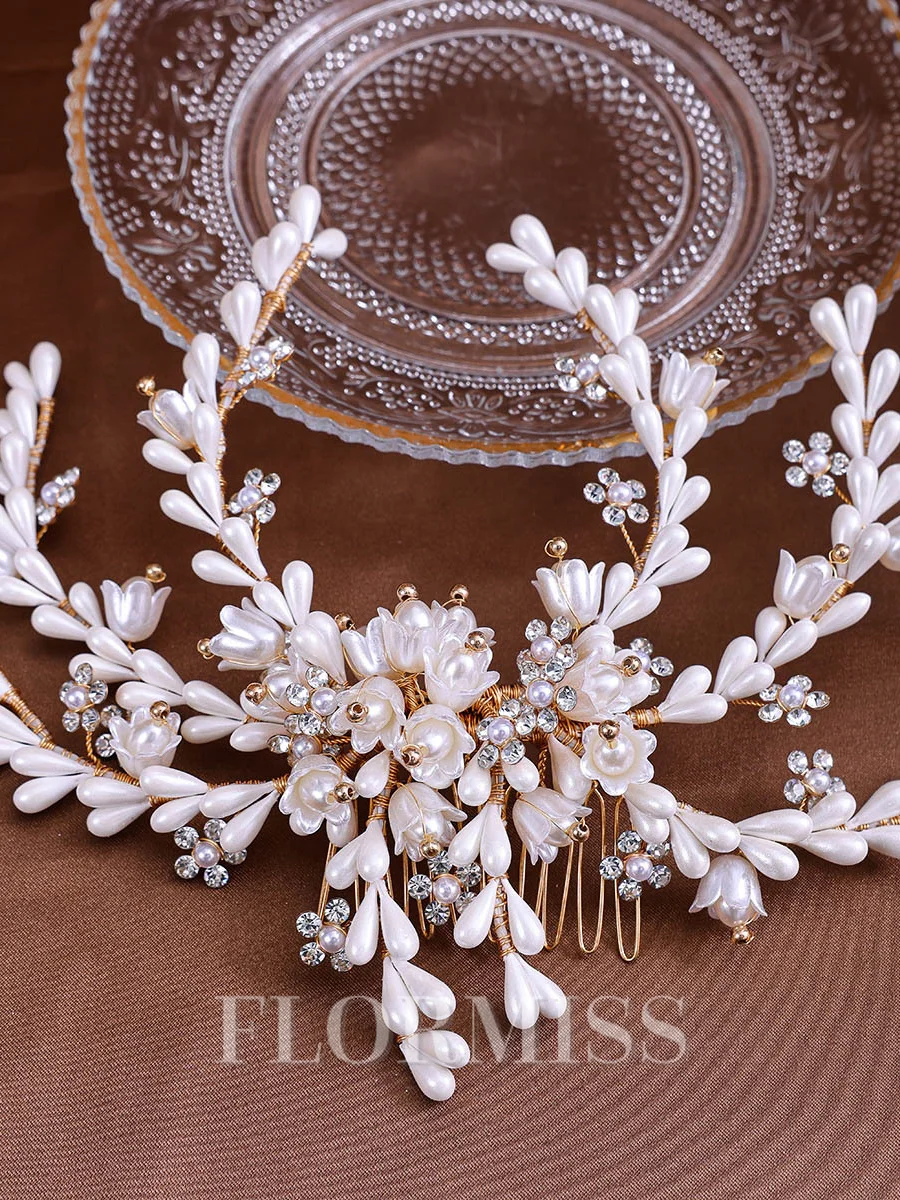 Girly Imitation Pearl Headpieces