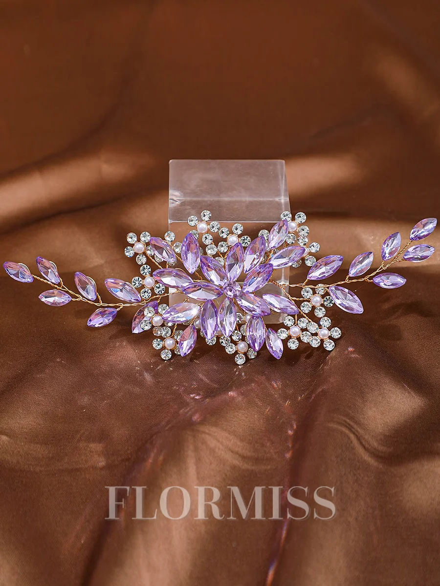 Beautiful Pearls With Rhinestone Headpieces