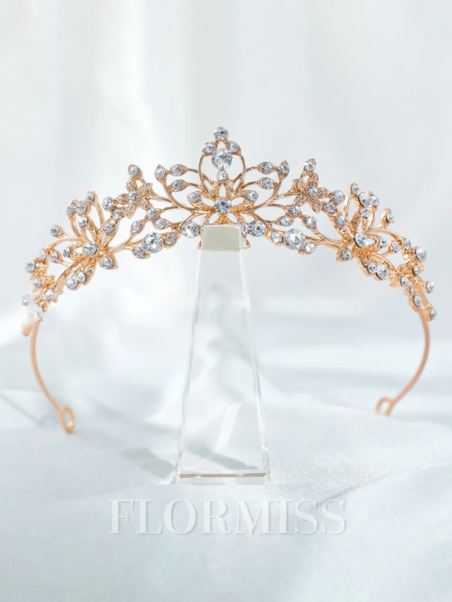 Delicate Alloy Rhinestone Headpieces