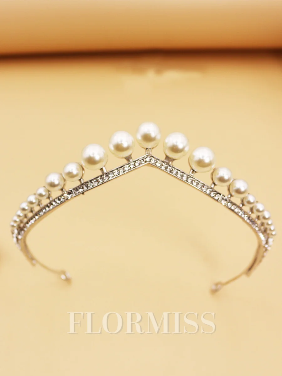 Stunning Alloy With Imitation Pearl Headpieces