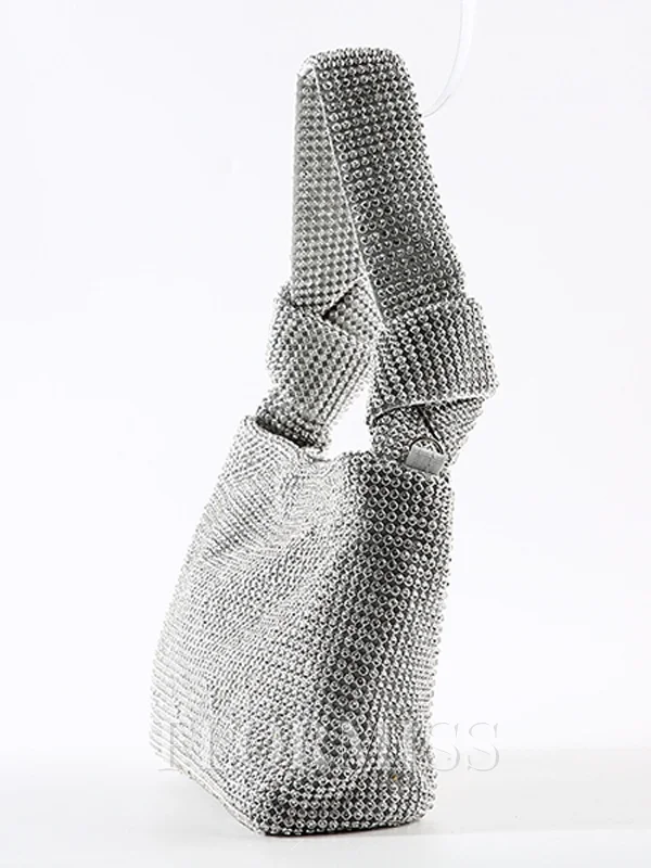 Fascinating Polyester With Rhinestone Evening/Party Handbags