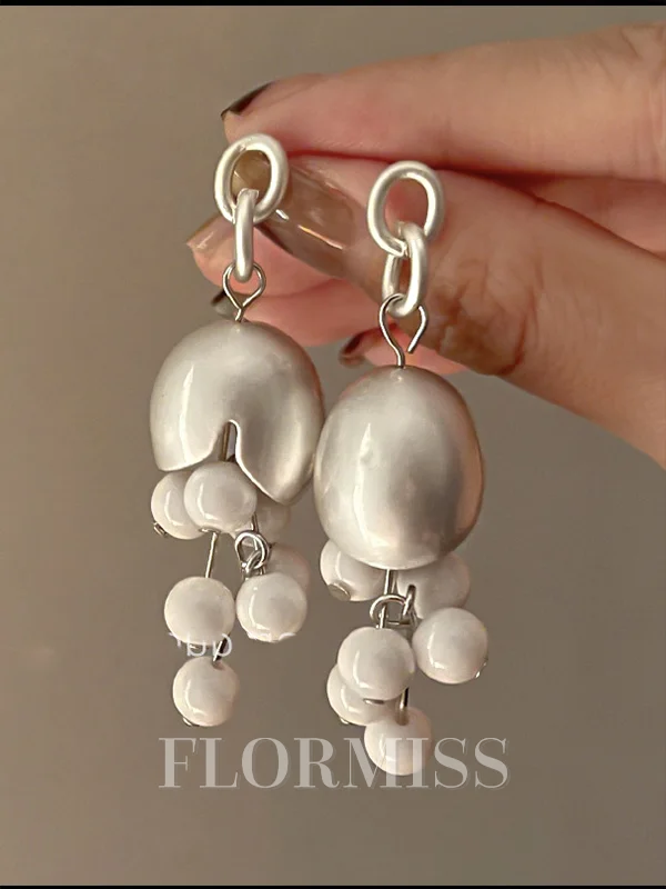 Gorgeous Alloy With Crystal Earrings