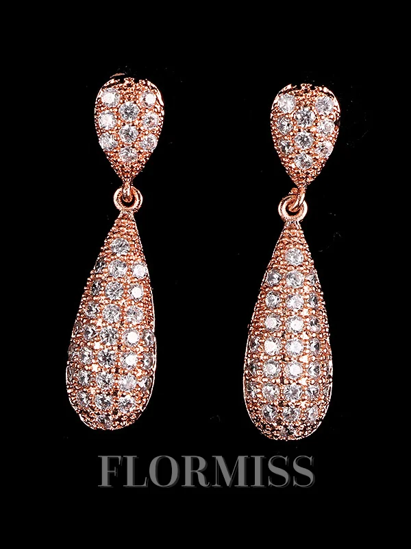 Sweet Metal With Bowknot Earrings