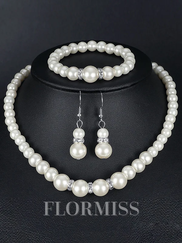 Luxurious Alloy With Rhinestone Jewelry Set