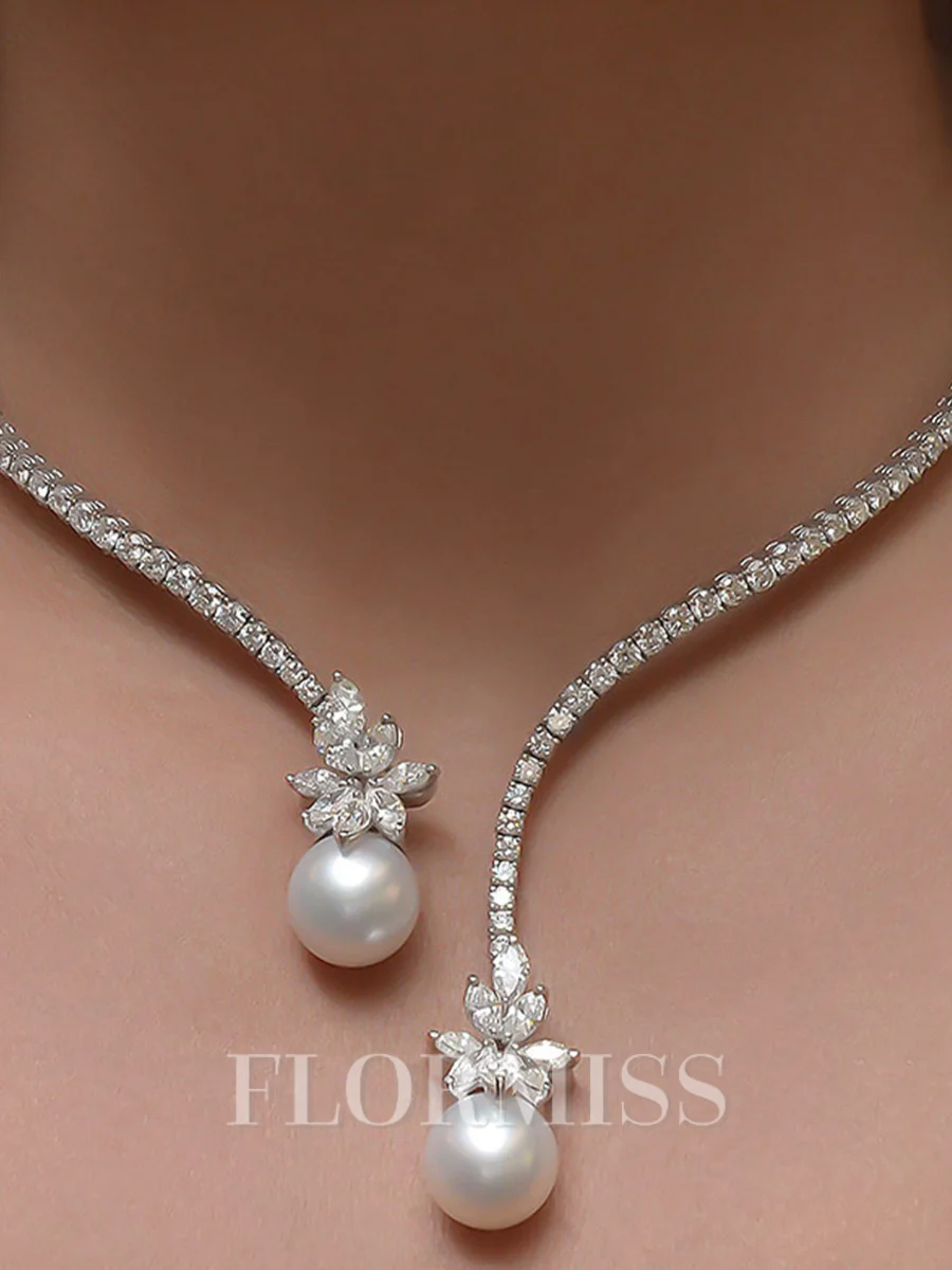 Charming Alloy With Imitation Pearl Necklace