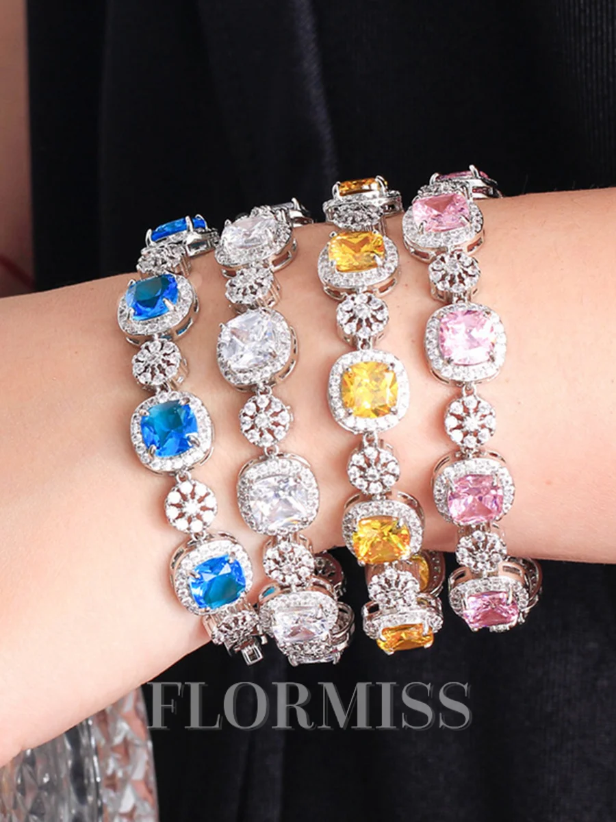 Fashion Copper With Rhinestone Bracelets