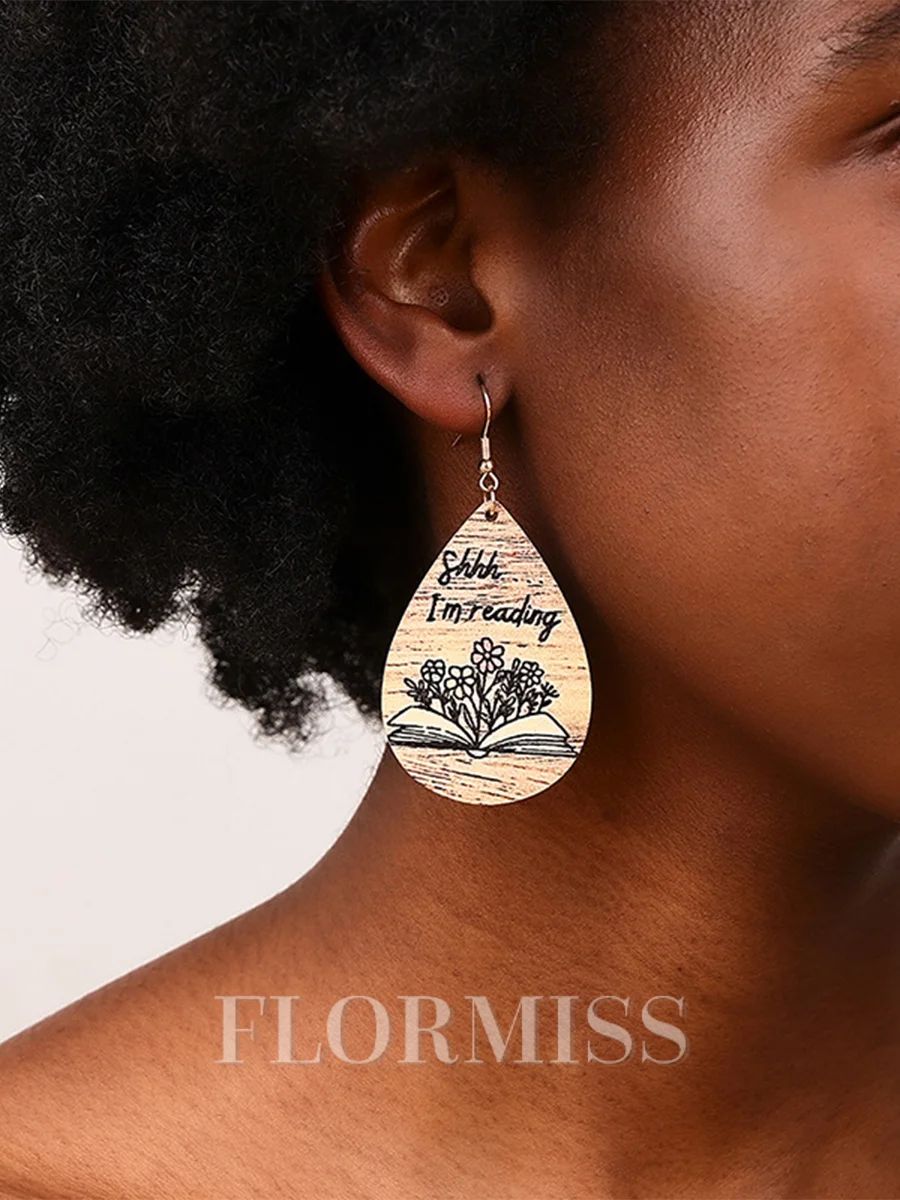 Unique Wood Earrings For Women