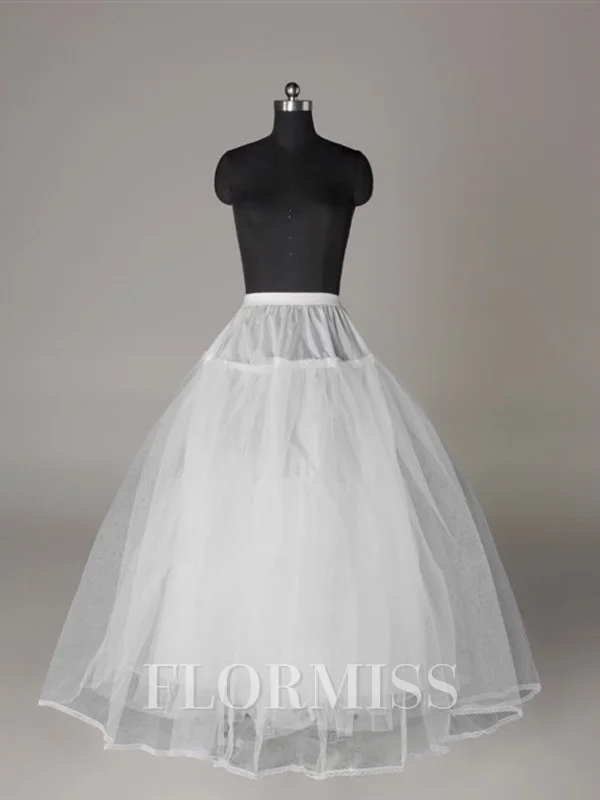 Tulle Netting Ball-Gown 3 Tier Floor Length Slip Style/Wedding Petticoats