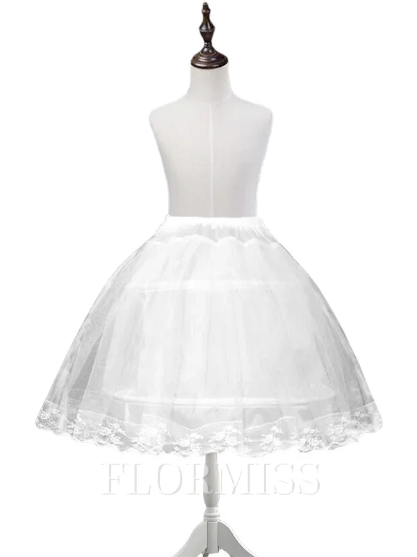 Tulle Ball-Gown 1 Tier Short/Mini Petticoats