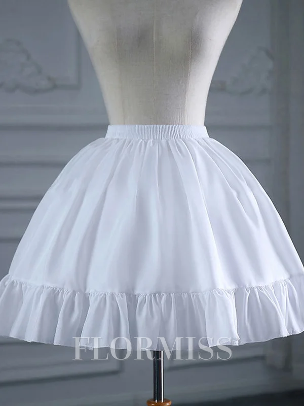 Polyester Ball-Gown 1 Tier Short/Mini Petticoats