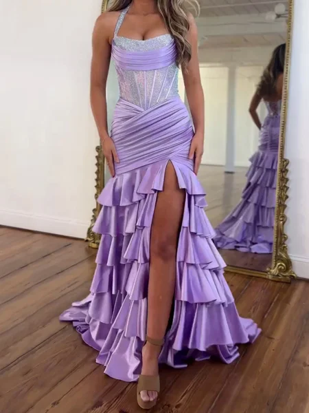 Mermaid Halter Cascading...