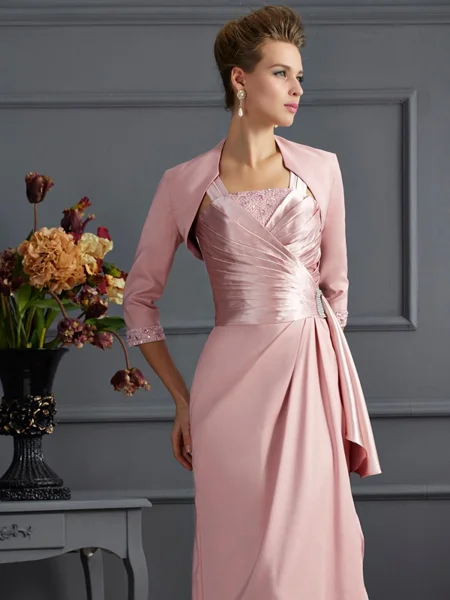 Elastic Woven Satin 3/4...