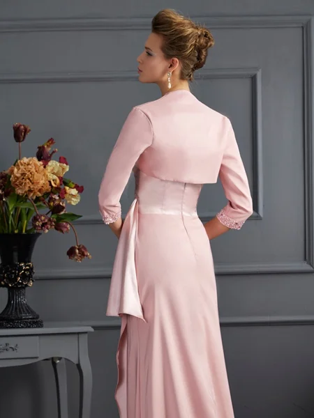 Elastic Woven Satin 3/4...