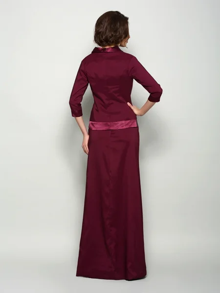 Elastic Woven Satin 3/4...